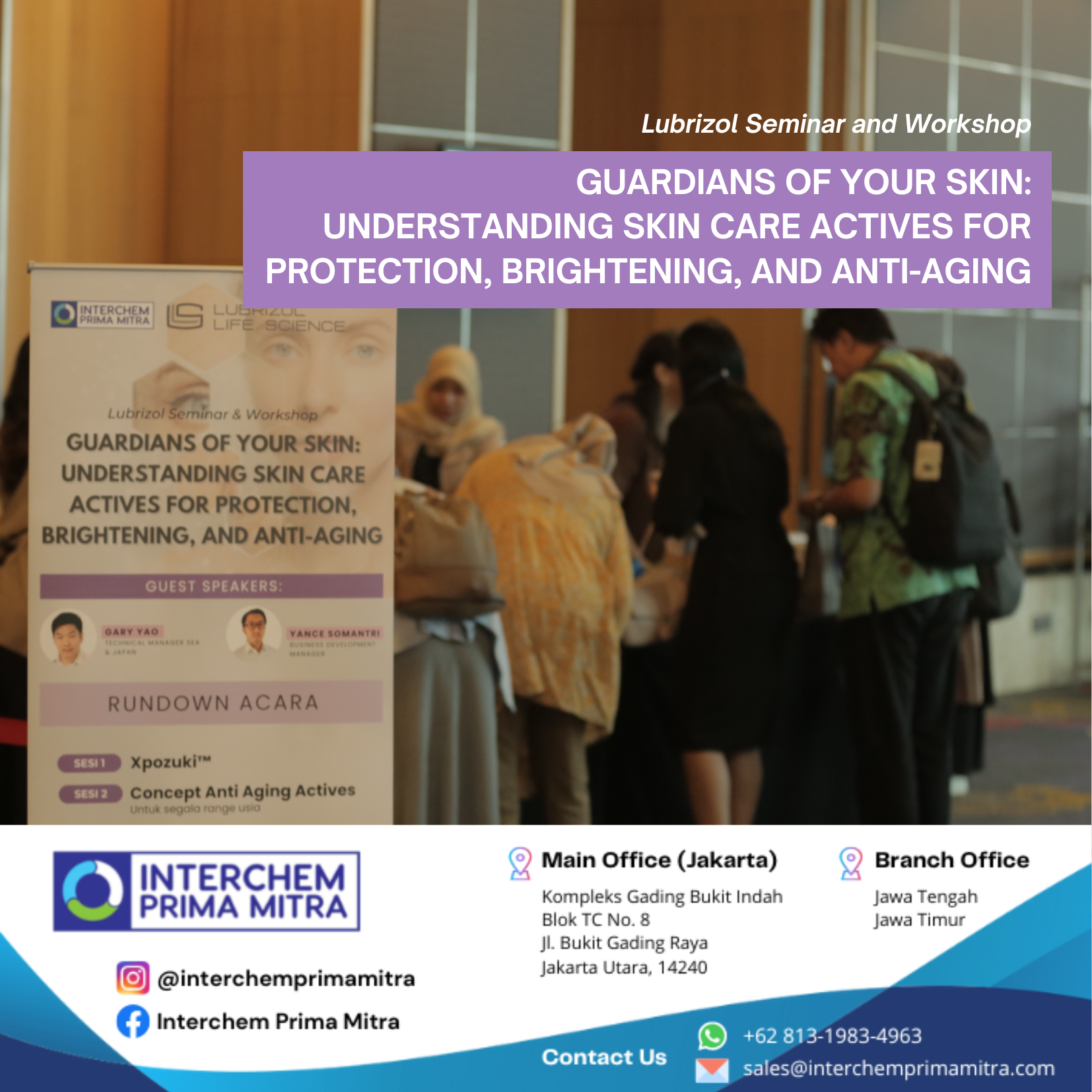 Recap IPM X Lubrizol Seminar & Workshop