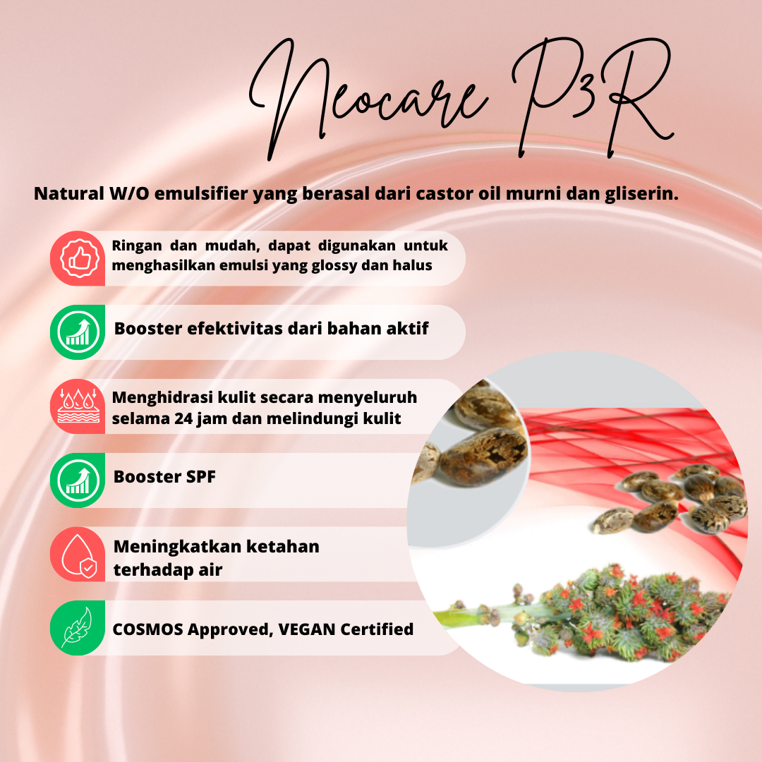 A NATURAL CASTOR BASED EMULSIFIER All in One Concept!