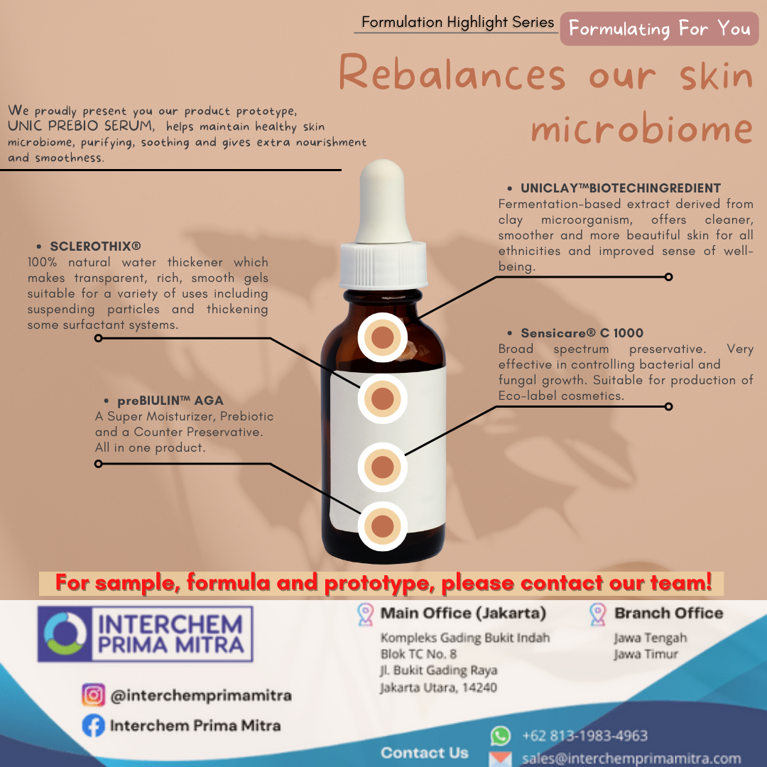REBALANCES OUR SKIN MICROBIOME